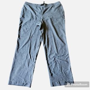 NWT Karen Scott Sport Pant, Charcoal Heather, Women's Size XL